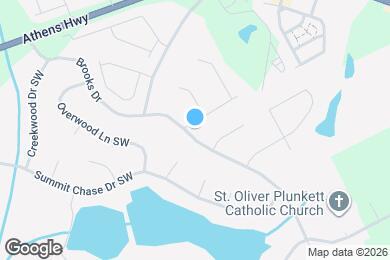 Map image of the property - 1300 Summit Point Ln
