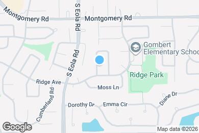 Map image of the property - 1419 Farrington Ln