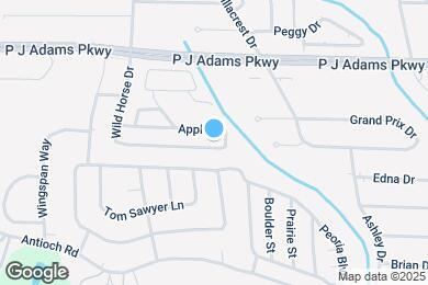 Map image of the property - 447 Apple Dr