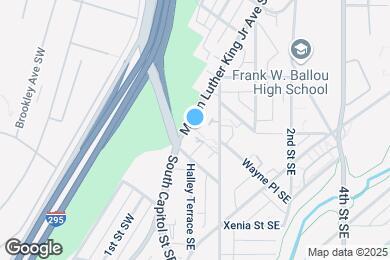 Map image of the property - 3754 Martin Luther King Jr Ave SE