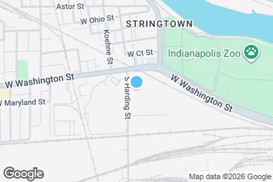 Map image of the property - 55 S Harding St