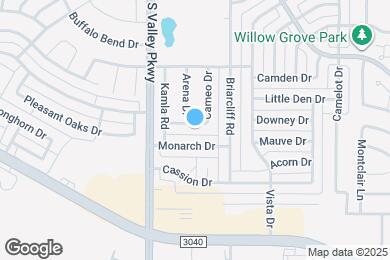 Map image of the property - 2085 Cameo Dr