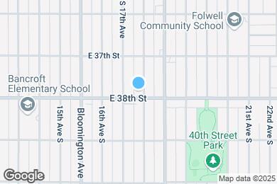 Map image of the property - 3752 18th Ave S