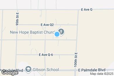 Map image of the property - 9751 E Ave Q4