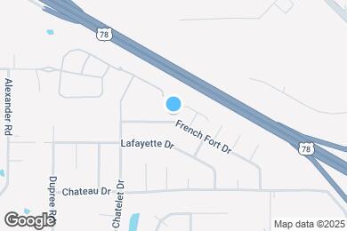 Map image of the property - 10510 French Fort Dr