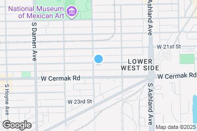 Map image of the property - 1751 W 21st Pl