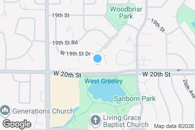 Map image of the property - 2947 W 20th St