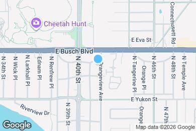 Map image of the property - 8810 N Orangeview Ave
