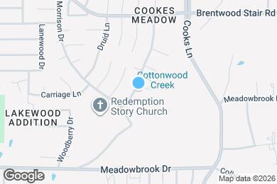 Map image of the property - 1919 Crooked Ln