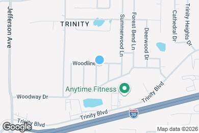 Map image of the property - 5606 Cliffwood Dr