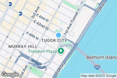 Map image of the property - 25 Tudor City Pl