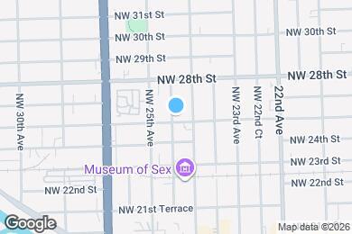 Map image of the property - 2441 NW 26th St