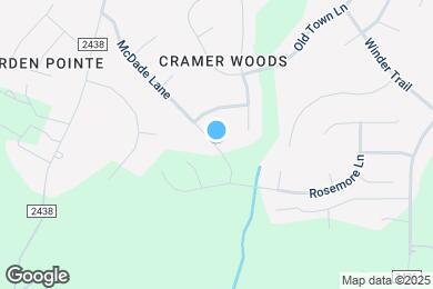 Map image of the property - 4780 McDade Lane