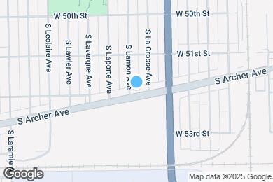 Map image of the property - 5450 S Archer Ave