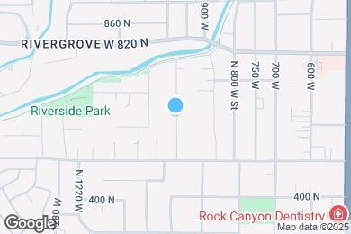 Map image of the property - 616 N 970 W