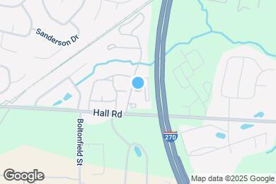 Map image of the property - Creekbend Apartments