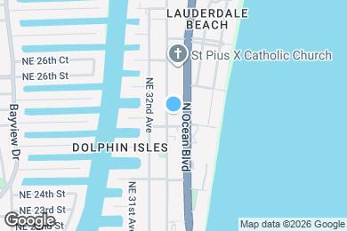 Map image of the property - 2300 NE 33rd Ave