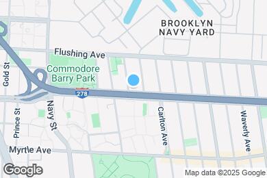 Map image of the property - New 2 BEd in Fort Greene with Roof Deck & ...