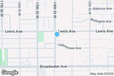 Map image of the property - 1341 Clark Ave