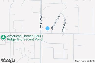Map image of the property - 19128 23rd Ave Ct E