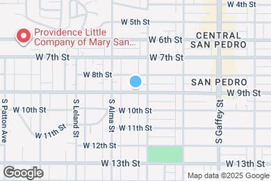 Map image of the property - 934 W 9th St