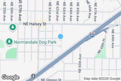 Map image of the property - 6248 NE Wasco St