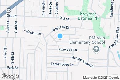 Map image of the property - 205 Cedar Ridge Dr