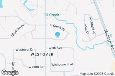 Map image of the property - 3728 Pebble Creek Dr
