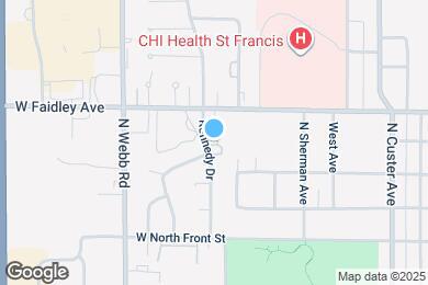 Map image of the property - 609 Kennedy Dr