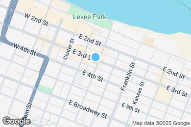 Map image of the property - 129 E 3rd St
