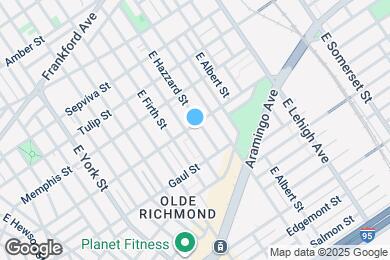 Map image of the property - 2545 Cedar St