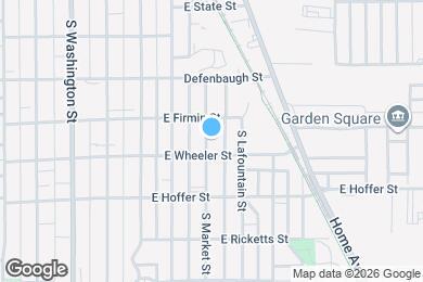 Map image of the property - 1620 S Market St