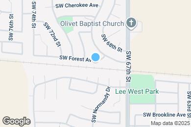 Map image of the property - 6910 SW Forest Ave