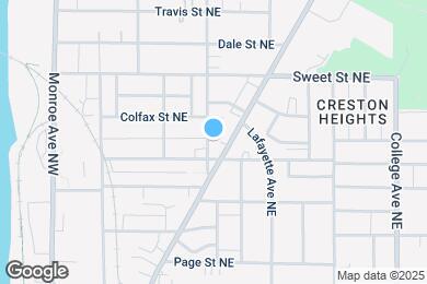Map image of the property - 1514 Coit Ave NE