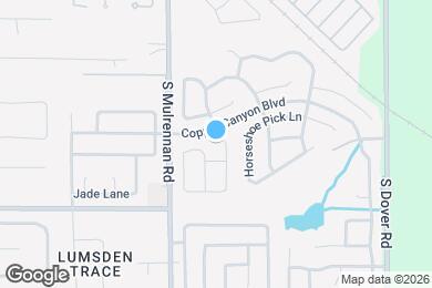Map image of the property - 906 Grand Canyon Dr