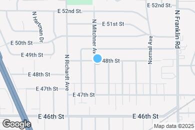 Map image of the property - 4769 N Mitchner Ave