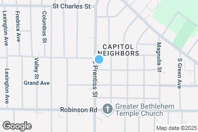Map image of the property - 326 S Prentiss St