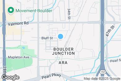 Map image of the property - Boulder Commons Living