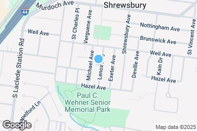 Map image of the property - 5025 Lenox Ave