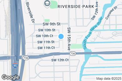 Map image of the property - 1029 SW 15th Ter