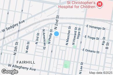 Map image of the property - 3427 N 2nd St