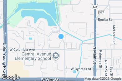 Map image of the property - 437 Fountainhead Cir