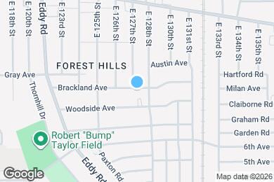 Map image of the property - 12704 Brackland Ave
