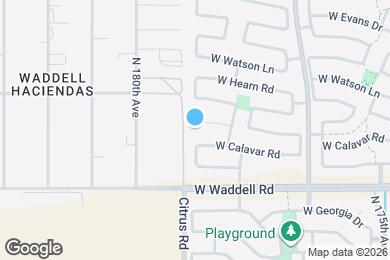 Map image of the property - 17877 W Redfield Rd