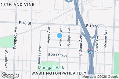 Map image of the property - 1918 Walrond Ave