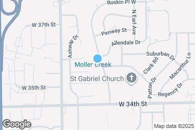 Map image of the property - 3526 N Faculty Dr