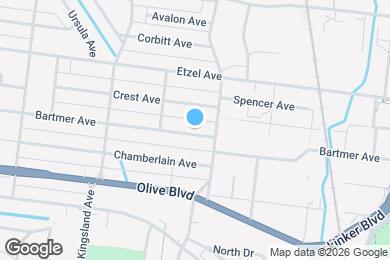 Map image of the property - 6515 Bartmer Ave