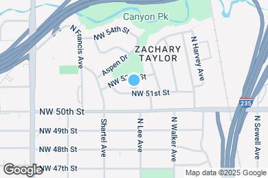 Map image of the property - 617 NW 51st St