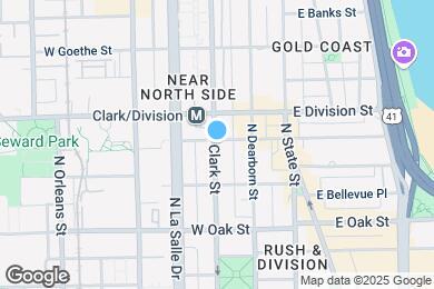Map image of the property - 1147 N Clark St