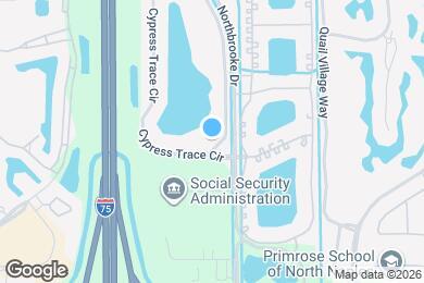 Map image of the property - 2750 Cypress Trace Cir